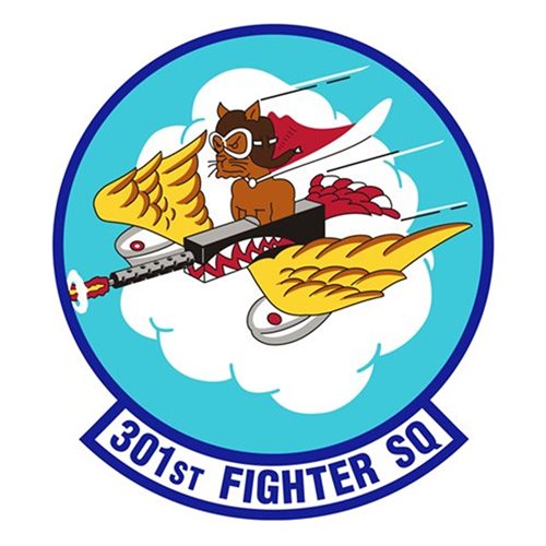 301st Fighter Squadron insignia