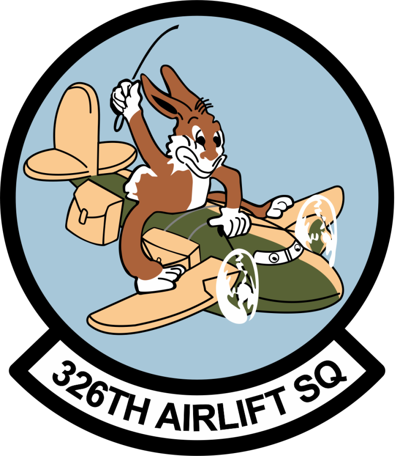 326th Airlift Squadron insignia