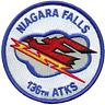 136th Attack Squadron insignia